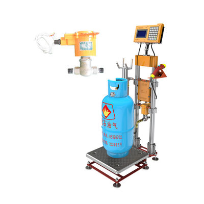 آلة تعبئة أسطوانة غاز البترول المسال الأوتوماتيكية 2kg-120kg 50Hz