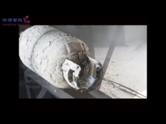 Metal Ceramic Tags LPG Cylinder Tracking 800 Degree Resistance UV Protection