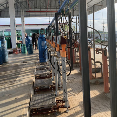 آلة تعبئة الغاز الأوتوماتيكية 1.6Mpa 60Hz