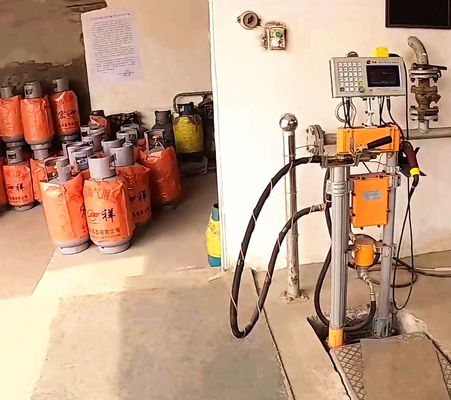 معدات تعبئة اسطوانة الغاز المقاومة للانفجار 1.6Mpa مقاومة الزلازل