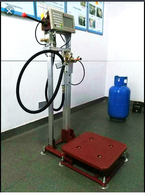 مقياس ملء اسطوانة غاز البترول المسال 1.6 ميجا باسكال مع بطارية قابلة لإعادة الشحن