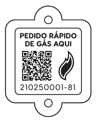 مقاومة الخدش LPG اسطوانة تتبع علامة الباركود مكافحة حرق